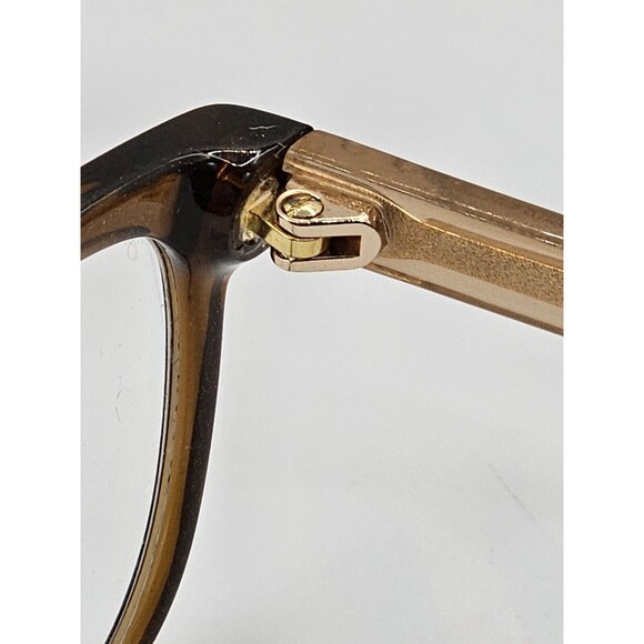 COACH HC 6072 5328 BROWN GLITTER AUTHENTIC EYEGLASSES 52/17 135 Clear Lenses - Picture 11 of 12